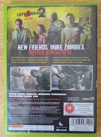 Left 4 Dead 2 Xbox 360