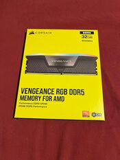 Corsair Vengeance RGB DDR5 6000MHz PC5-48000 32GB 2x16GB CL36 Negra 4.8