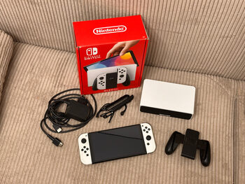 Buy Nintendo Switch OLED 64GB, White + Garantija