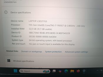 Get Lenovo ThinkPad T14s Gen 2 | i7-1165G7 | 32GB RAM | 1TB SSD | UHD IPS 500 nitų | Magnesium