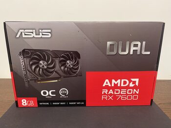 ASUS DUAL AMD Radeon RX 7600 8GB GDDR6 128-bit 1xHDMI 3xDP