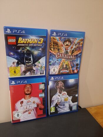 Get PlayStation 4 PRO +VAIRAS SU PEDALAIS IR PAVAROM + 2 PULTELIAI +5 žaidimai NBA 2K23 