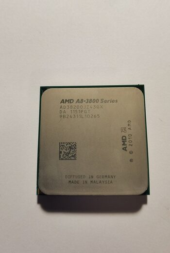 AMD A8-3820 2.5 GHz FM1 Quad-Core CPU