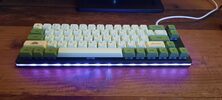 Custom Modded Womier K66 Compact Keyboard