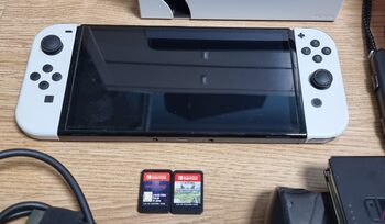 Nintendo Switch Oled +2 žaidimai 64gb