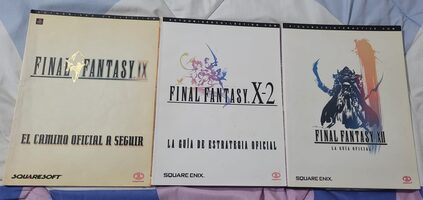Lote Guías Final Fantasy IX,X-2 Y XII Piggyback