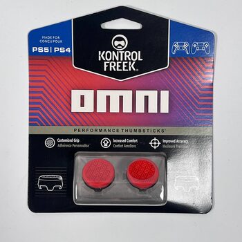 KontrolFreek Red Omni Performance Thumbsticks for PS4/PS5