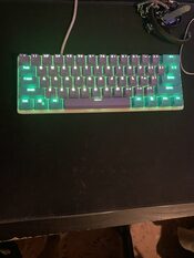 Teclado razer mini color blanco 