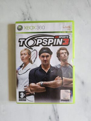 Top Spin 3 Xbox 360