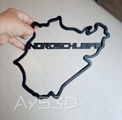 CIRCUITO NORDSCHLEIFE NURBURGRING decorativo zona gamer de Formula 1 F1 Moto GP