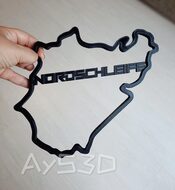 CIRCUITO NORDSCHLEIFE NURBURGRING decorativo zona gamer de Formula 1 F1 Moto GP for sale