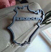 CIRCUITO NORDSCHLEIFE NURBURGRING decorativo zona gamer de Formula 1 F1 Moto GP