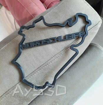 Get CIRCUITO NORDSCHLEIFE NURBURGRING decorativo zona gamer de Formula 1 F1 Moto GP