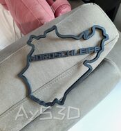 CIRCUITO NORDSCHLEIFE NURBURGRING decorativo zona gamer de Formula 1 F1 Moto GP