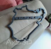 CIRCUITO NORDSCHLEIFE NURBURGRING decorativo zona gamer de Formula 1 F1 Moto GP