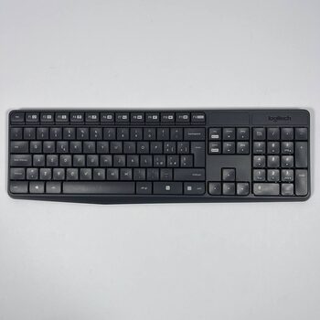 Logitech MK235 Wireless Keyboard and Mouse Combo - Black for sale