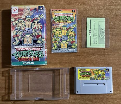 Teenage Mutant Ninja Turtles IV: Turtles in Time SNES