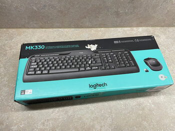 Logitech MK330 belaidė klaviatūra ir pelė