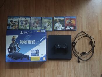 PlayStation 4, Black, 500GB,su 6 žaidimais