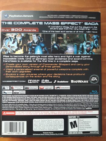 Mass Effect Trilogy PlayStation 3