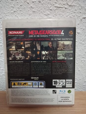 Metal Gear Solid 4: Guns of the Patriots PlayStation 3