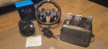 Idealios būklės G29 + Logitech Driving Force Shifter H-shifter