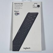 Logitech Keys-to-Go Portable Wireless Keyboard for Apple Devices and PC - Black