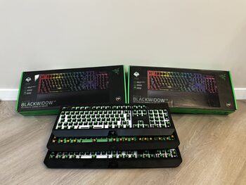 5x Razer Blackwidow V3/V1 Mechaninės klaviatūros