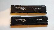 Kingston HyperX Fury 8 GB (2 x 4 GB) DDR4-3200 Black PC RAM