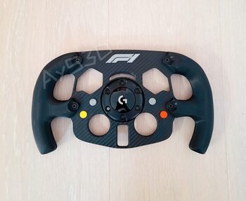 MOD F1 Fórmula 1 Logo F1 Color GRIS para Volante Logitech G29 y G923 PlayStation