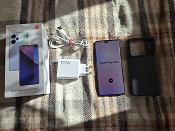 Xiaomi Redmi note 13 pro plus 5G, juodas.