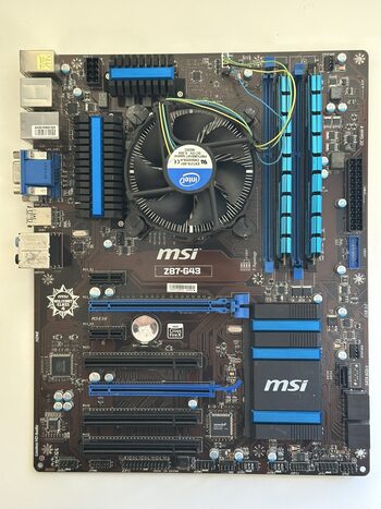MSI Z87-G43 Intel Z87 ATX DDR3 LGA1150 2 x PCI-E x16 Slots Motherboard