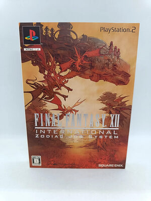 Final Fantasy XII International Zodiac Job System PlayStation 2