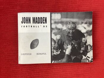 John Madden Football SEGA Mega Drive