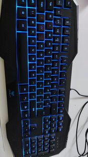 Aula gaming keyboard su šviesa!