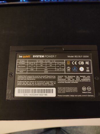 Buy be quiet! System Power 7 300W 80+ Bronze