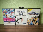 Lote de Juegos Master System II Winter Olympic + Kung Fu Kid + Vigilante (sin