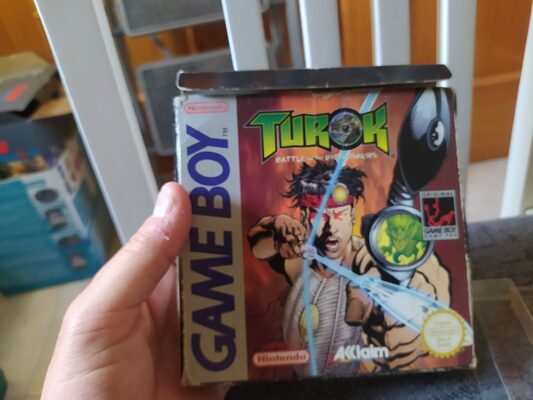 Turok: Battle of the Bionosaurs Game Boy