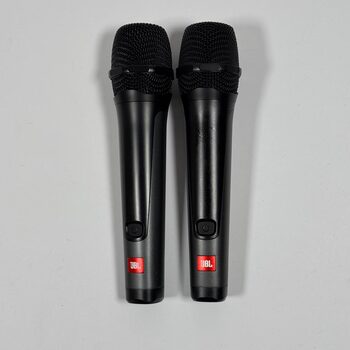 2x JBL PartyBox Mic 100: Wired Dynamic Vocal Mic with Cable, Quality Performance