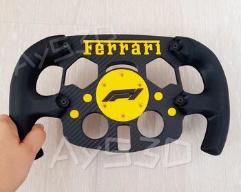 MOD F1 Fórmula 1 FERRARI para Volante Logitech G29 y G923 de PS PlayStation y pc