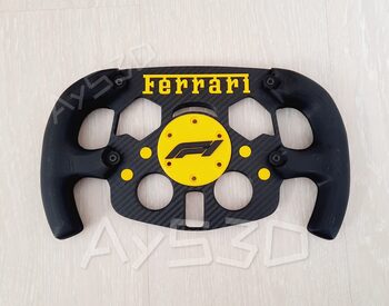 MOD F1 Fórmula 1 FERRARI para Volante Logitech G29 y G923 de PS PlayStation y pc