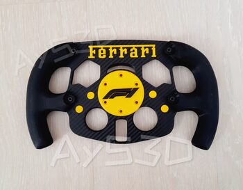 MOD F1 Fórmula 1 FERRARI para Volante Logitech G29 y G923 de PS PlayStation y pc