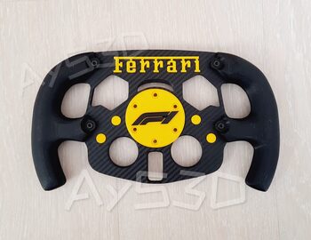 MOD F1 Fórmula 1 FERRARI para Volante Logitech G29 y G923 de PS PlayStation y pc