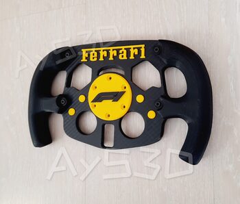 MOD F1 Fórmula 1 FERRARI para Volante Logitech G29 y G923 de PS PlayStation y pc