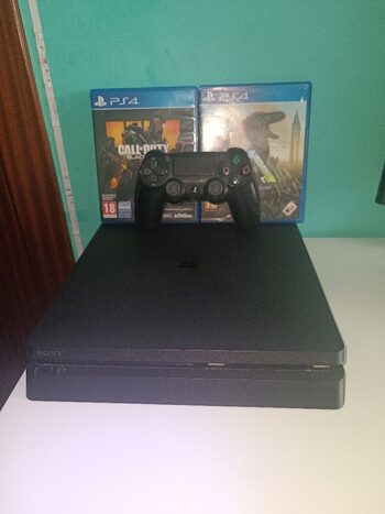 Ps4 Slim 1TB + Mando + 2 Juegos