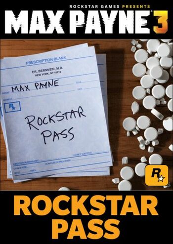 Max Payne 3 - Rockstar Pass (DLC) Steam Key GLOBAL
