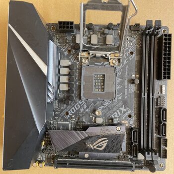 Asus ROG Strix B360-I Gaming WiFi AC (B360, Intel LGA 1151, MiniITX) Motherboard Motinine plokste MB Motherboard Defektuota