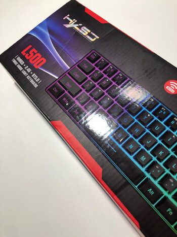 Redeem HXSJ L500 K61 bevielė žaidimų klaviatūra / wireless gaming keyboard