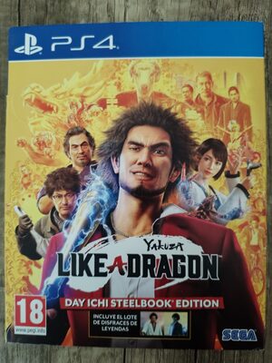 Yakuza: Like A Dragon Day Ichi Steelbook Edition PlayStation 4