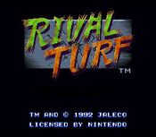 Rival Turf! (1992) SNES